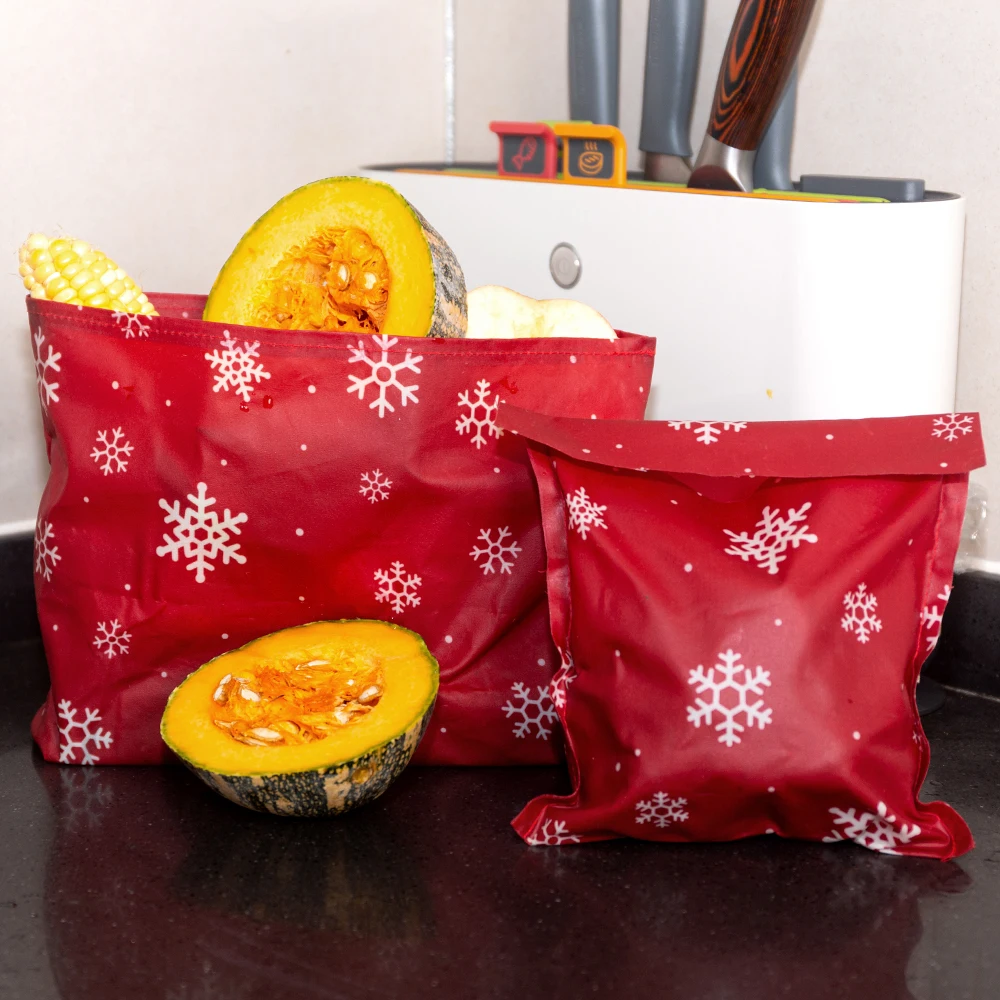 Juego de 3 Bolsas Reutilizable - Food Storage Reusable Bags reseña y precio