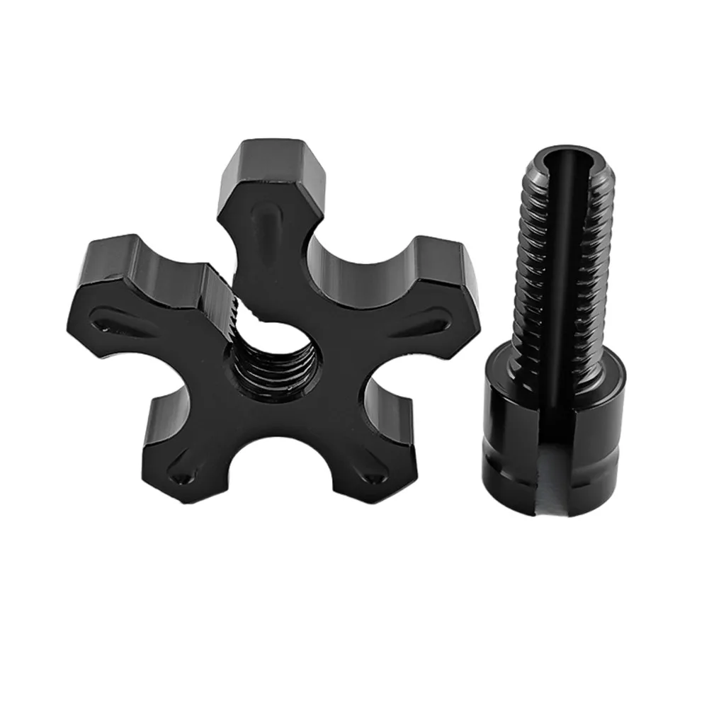 Aluminum Screw Brake Clutch Adjuster For Clutch Adjustment Easy Installation High Compatibility Motorcycle Protection