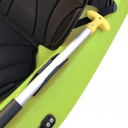2PCS Kayak Canoe Paddle Handle Retainer Retainer Paddle Holder Paddle Clamp Bracket Boat Kayak Accessories Water Sports
