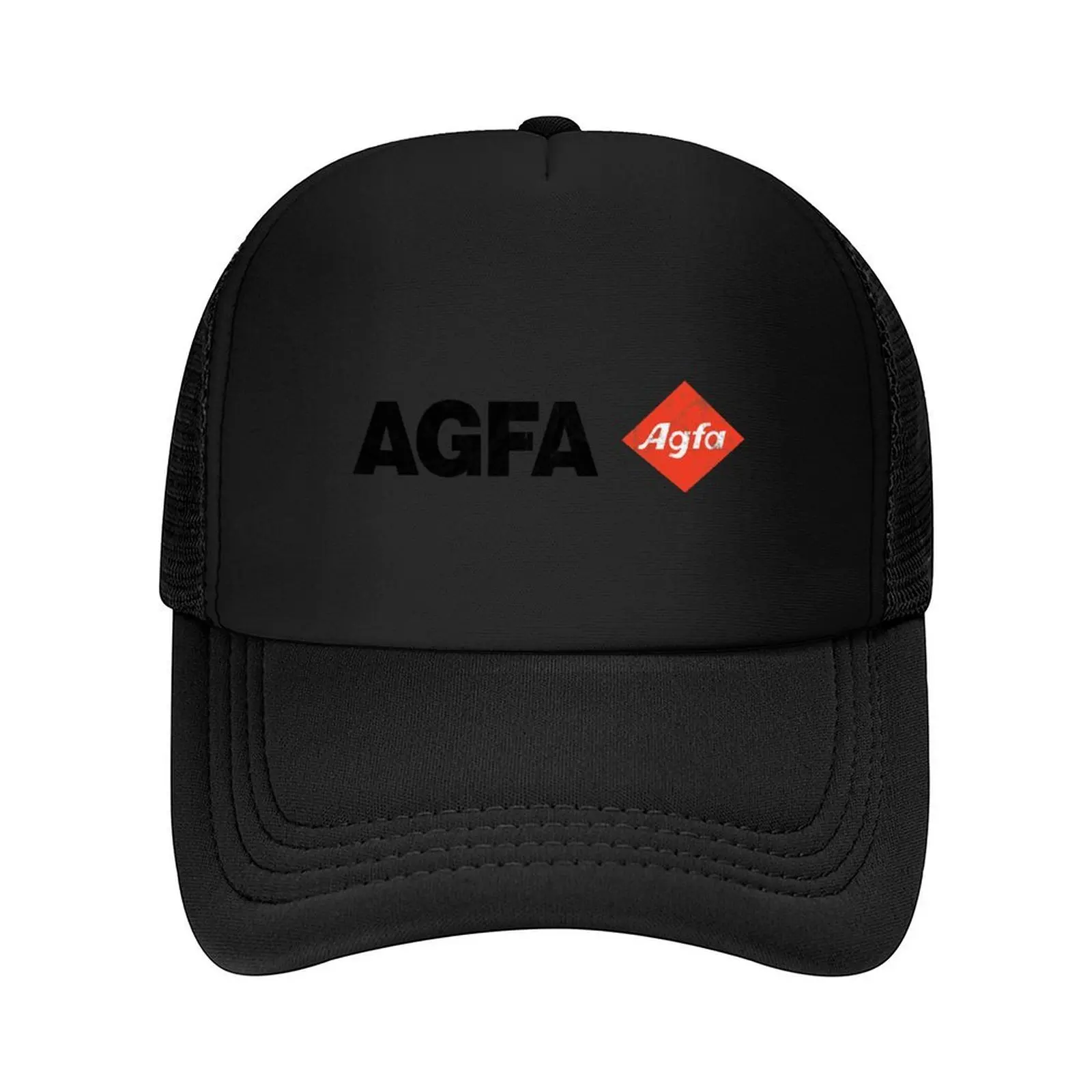 

Agfa Film Retro Logo Baseball Cap winter hats for men Hat men Funny hats Brand Man cap Women's Golf Wear Men's