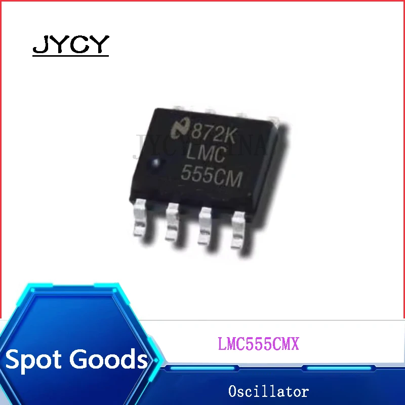 10pcs/lote LMC555CM LMC555CMX  Oscillator Brand new in stock LMC555 SOP-8 Clock timing chip