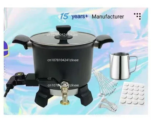 Candle Machine Wax Melter for Candle Making 5L Non-Stick Candle Melting Pot Electric