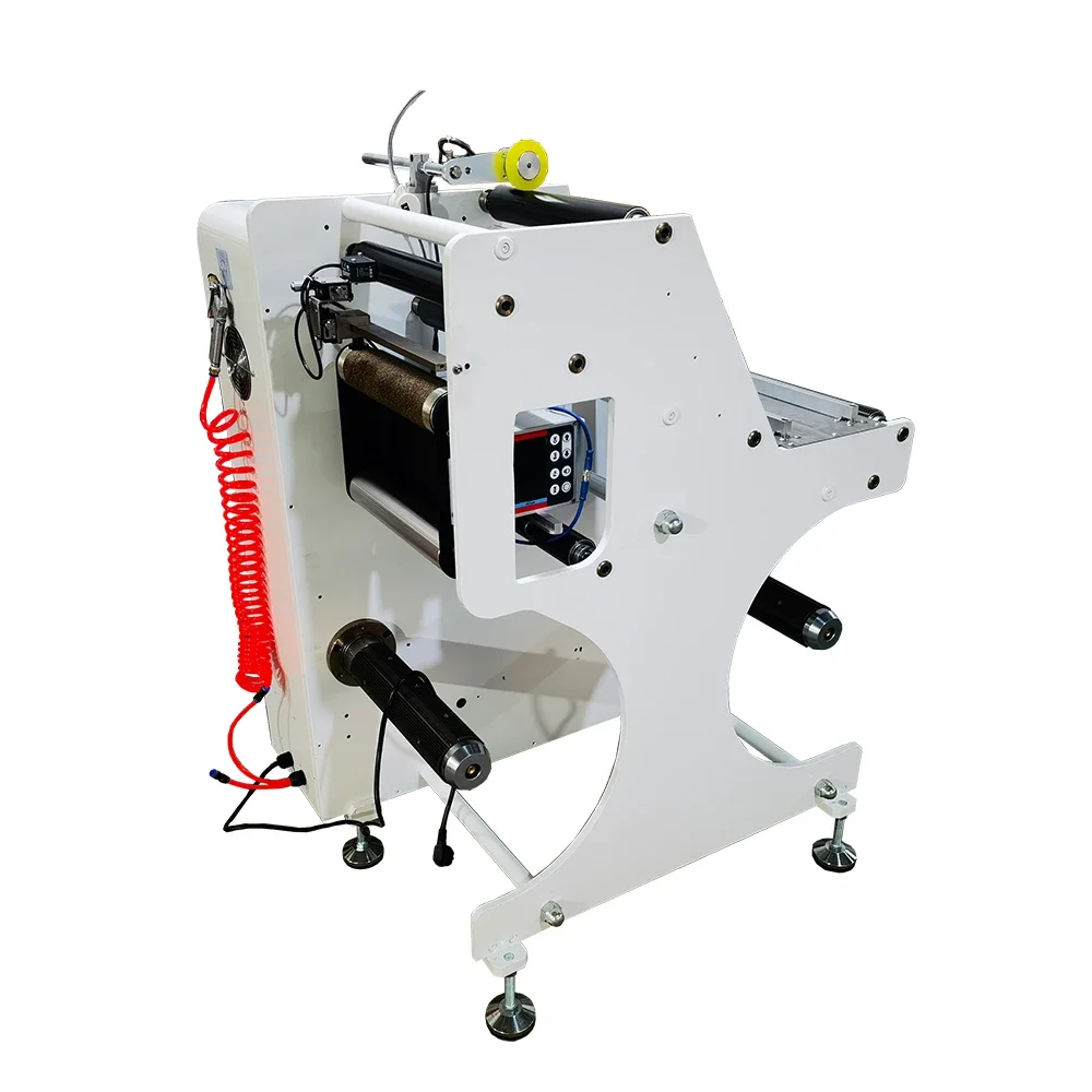 Automatic Household Aluminium Foil PE Cling Film Roll Rewinding Machine Electric Drive Wood For Medical Chemical Beverage