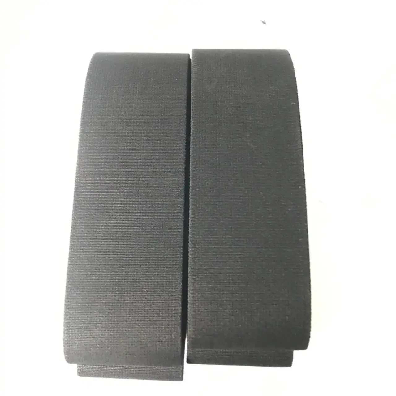 Steife Gewichtheber-Kniebandage 2,5 Meter Ohne Klettverschluss Rot-Schwarz Kniegurte 1 Paar – Detail 6