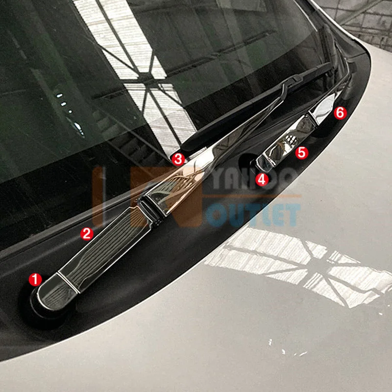 Rain Trim Car Stickers for Toyota Noah/voxy 80 Accessories Stainless Steel Car Styling