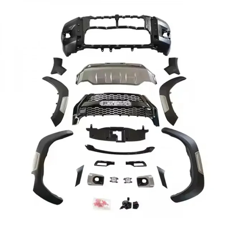 

2020 Hot Selling Hilux Body Kit New Style Auto Spare Parts Upgrade To Rocco Car Accessories