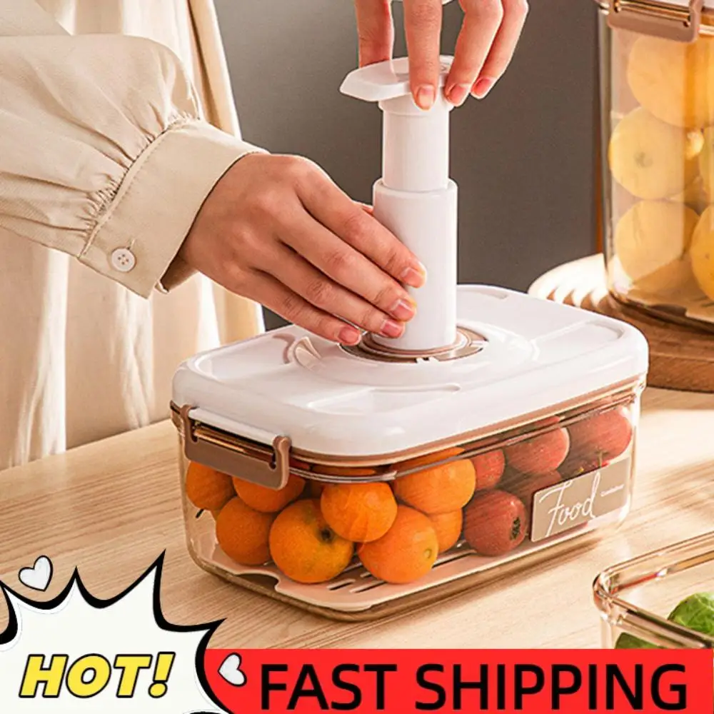 

Vacuum Food Storage Box Vacuum Food Container Large Capacity Food Storage Container Fresh-Keeping Multifunction for Grains Rice
