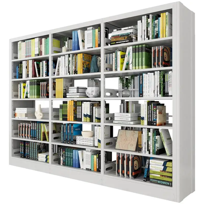 LTT Steel Bookshelf School Library Bookshelf Archive Material Rack