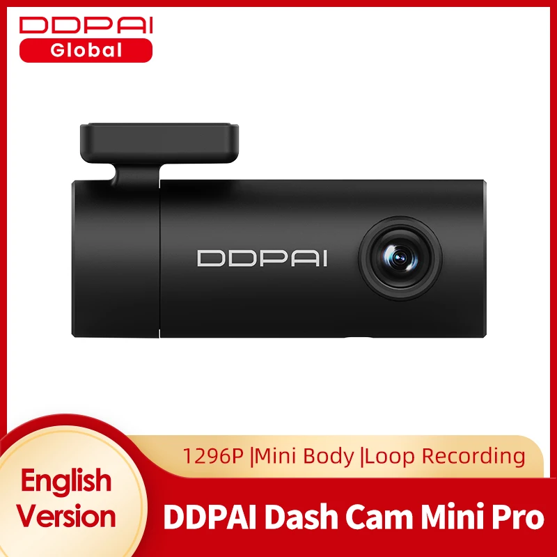 DDPAI Dash Cam Mini Pro 1296P Ultra HD Vehicle Wifi Smart Connect Car Camera Dashcam