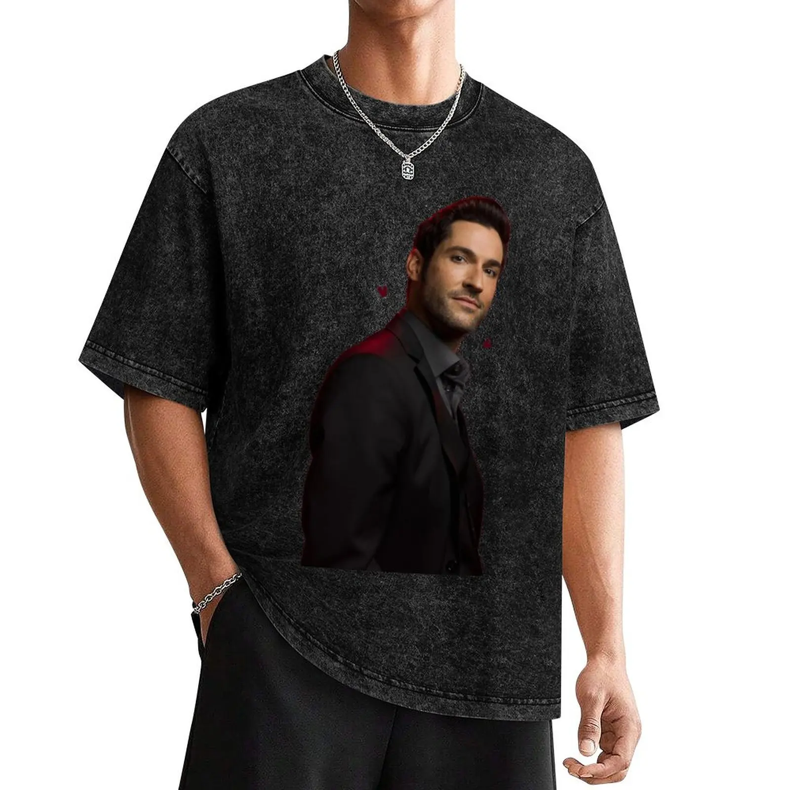 

Lucifer T-Shirt kawaii clothes vintage mens t shirts pack