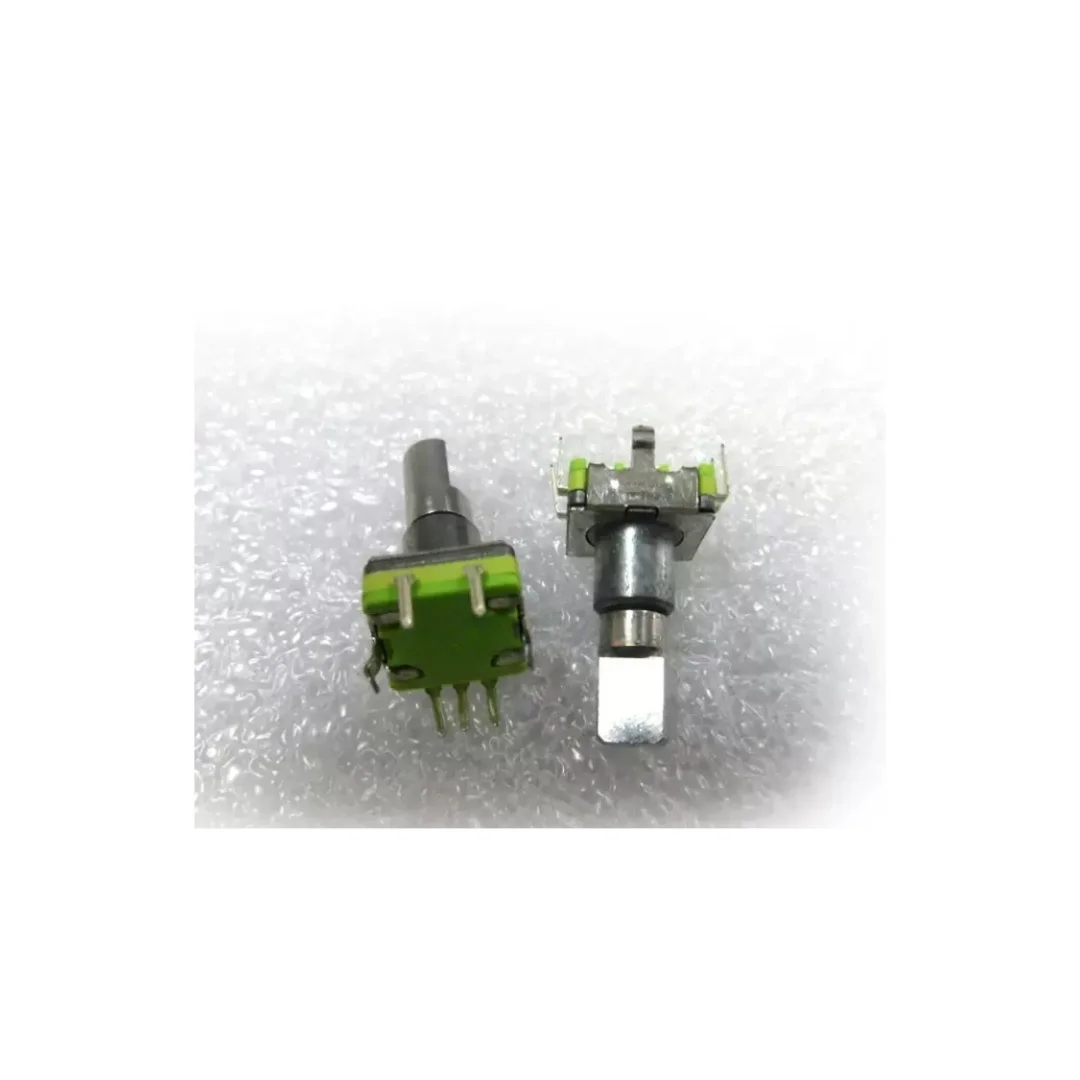 5PCS/Potenciômetro de pulso 360 graus LJV Encoder FRV com interruptor de codificação EC11-30 18F para áudio automotivo/CD