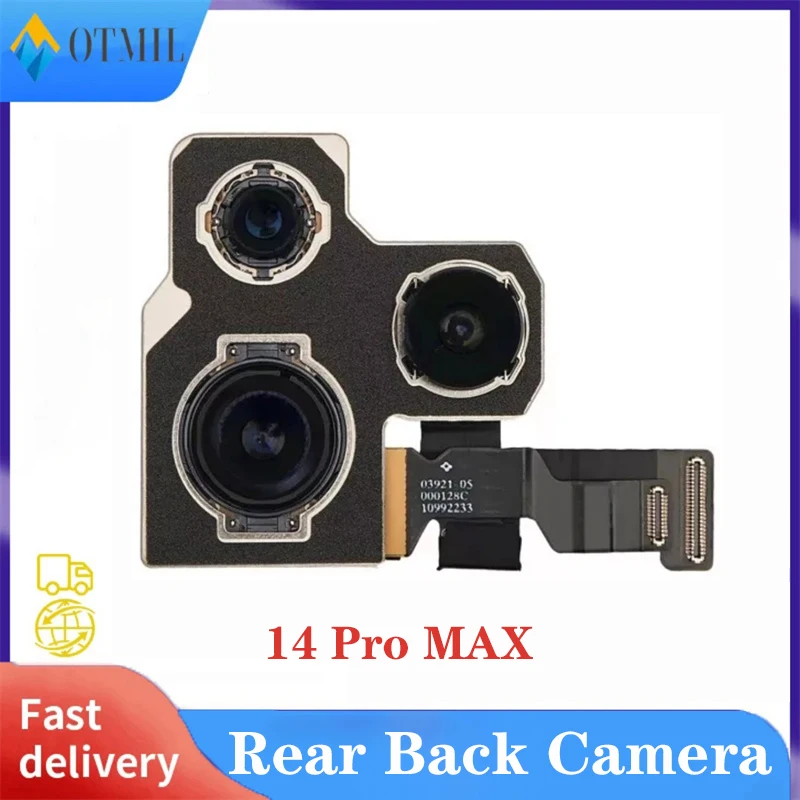 Rear Camera Flex Cable For iPhone 14 Pro MAX Back Rear Main Lens Camera For iPhone 14PM Mobile Phone Replacement Parts 14promax