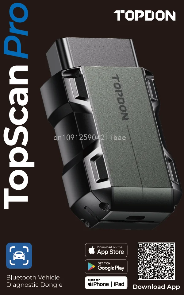 TOPDON Topscan Pro Incorporate برمجة المفاتيح وتقدم خدمات محسنة أداة تشخيص السيارة أداة الماسح الضوئي التشخيصي الذكية للسيارة