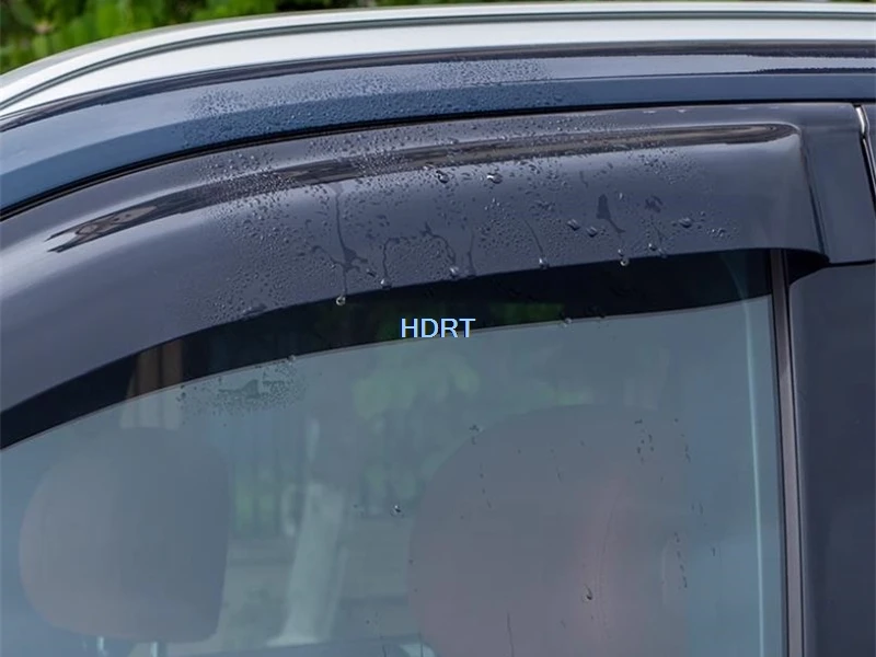 Pasuje do Great Wall GWM Wey 07 2023 + Car Styling Window Visor Markiza Shelter Vent Shade Sun Rain Deflector Osłona przeciwdeszczowa Osłona przeciwdeszczowa — zdjęcie 5