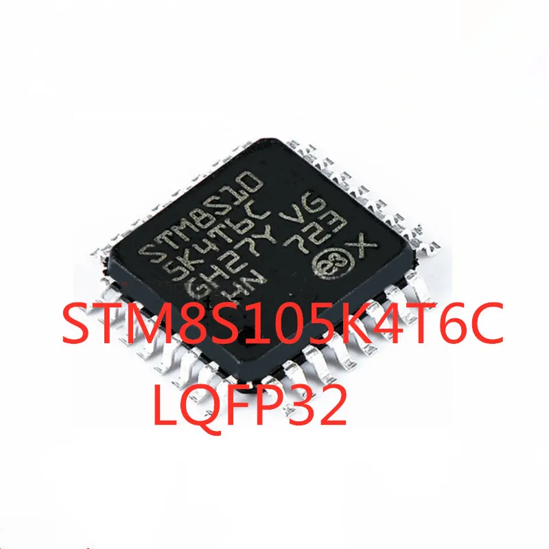 

5PCS/LOT 100% Quality STM8S105K4T6C STM8S105 LQFP-32 SMD microcontroller 8-bit 16K flash memory In Stock New Original