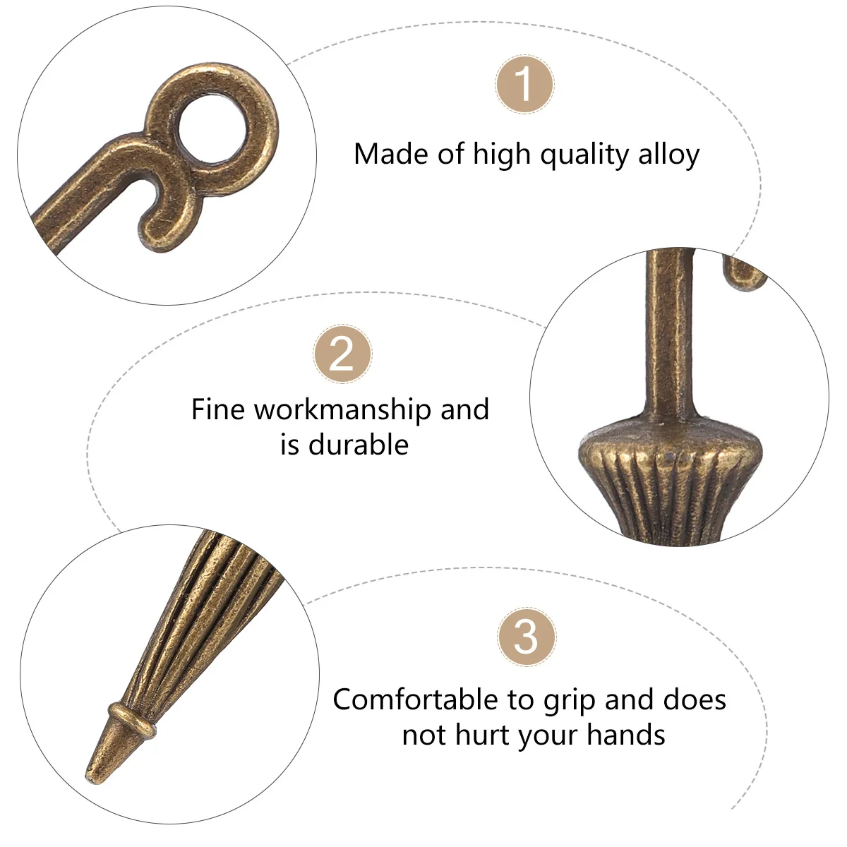 

50Pcs Alloy Pendant Umbrella Charm Vintage Style DIY Jewelry Making Necklace Accessories for Bracelets Umbrella Pendant Charms