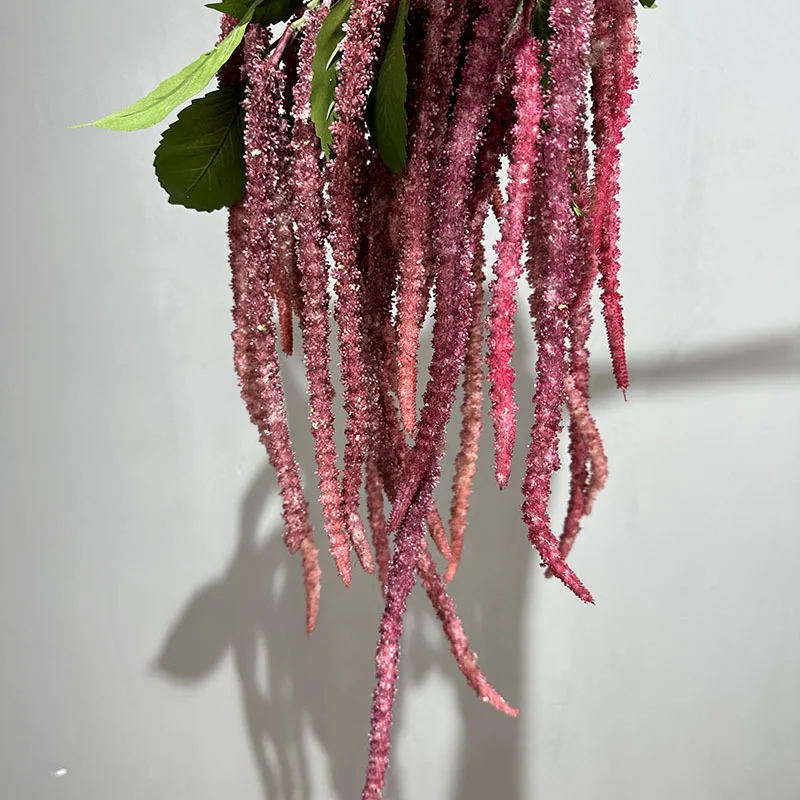 1 Stücke Elegante Hochwertige Künstliche Hängende Rebe Schaum Beere Künstliche Gummi Blume Dekor Hause Hochzeit Vielseitig Faux Floral – Detail 18