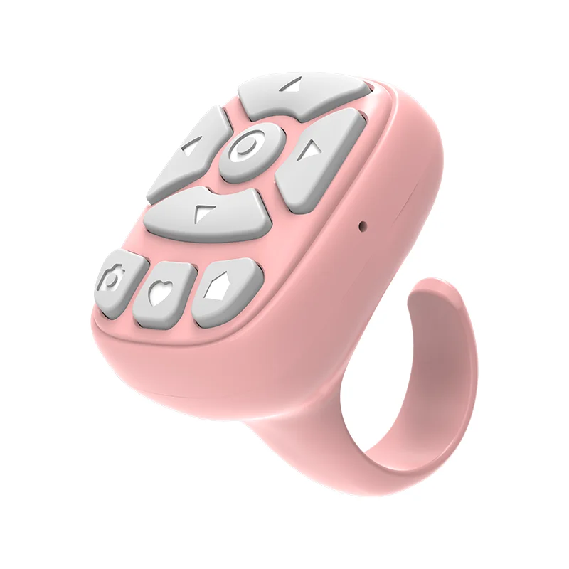 Mobile Phone Mini Remoter Bluetooth-Compatible Remote Control E-book Page Turner for TIK Tok Scrolling Ring for android