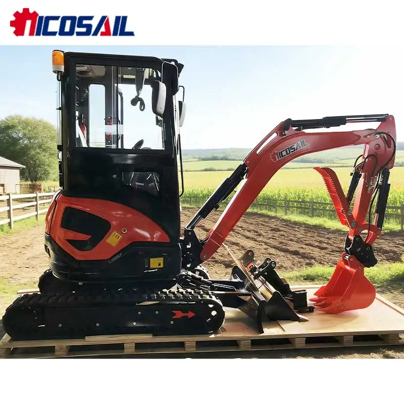 

Minibagger 2ton Hydraulic System Rubber Track CE Certified for Landscaping Small Construction Germany