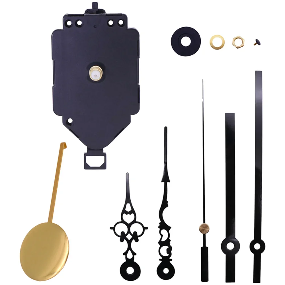 1 Set Retro Home Clock Making Hardware Accessory DIY Pendulum Clock Movement Kit Metal Mechanism For Wall Clock Repair Supplies