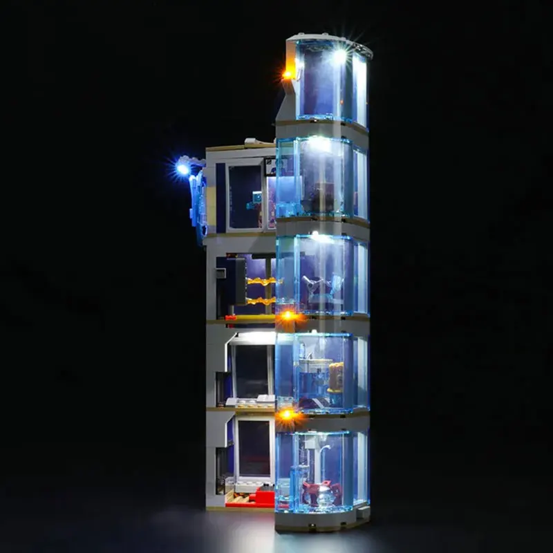 DIY LED Light Kit For LEGO 76166 Tower Battle Building Block Set（Only LED Light,Without Blocks Model）