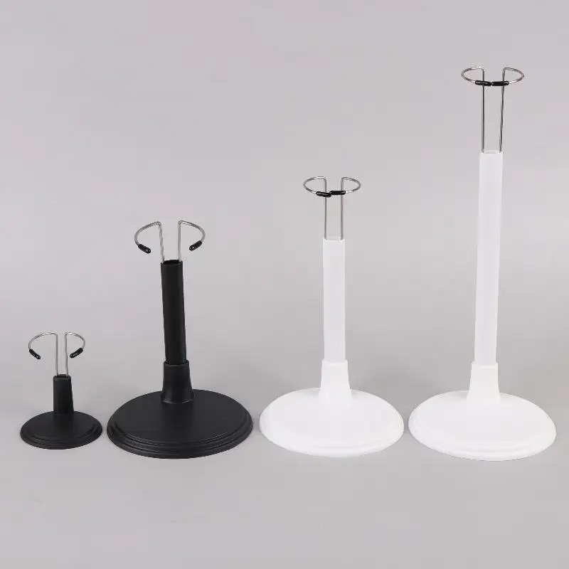 1 Piece White Black Doll Dummy Puppet Adjustable Stand Holder Support Toy Store Display Dollhouse Accessories Doll Bracket