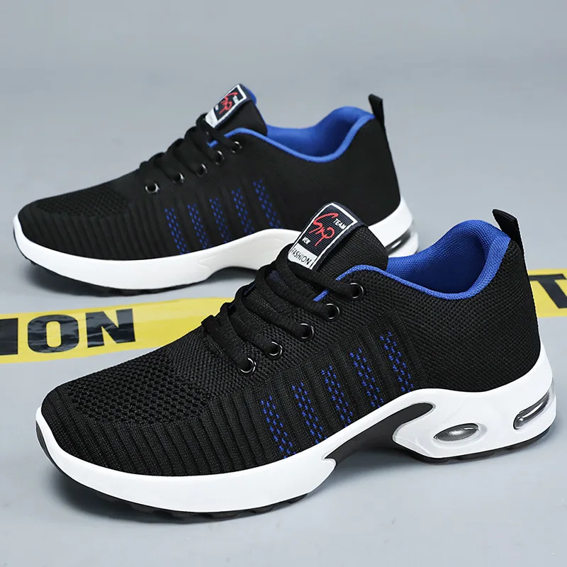 Baasploa hommes chaussures de course en maille légère concepteur décontracté à lacets baskets Sports de plein air Tennis chaussures d'athlétisme