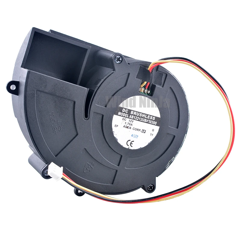 AB12212UB450300 DC12V 1.70A Centrifugal turbo blower cooling fan for Sweeping robot