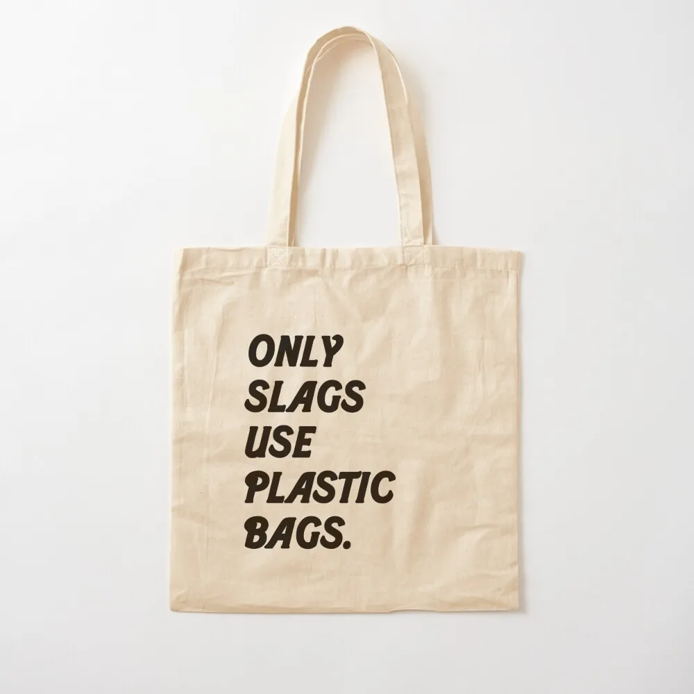 Alleen slags gebruiken plastic zakken Tote Bag de draagtas shopper dames canvas draagtas