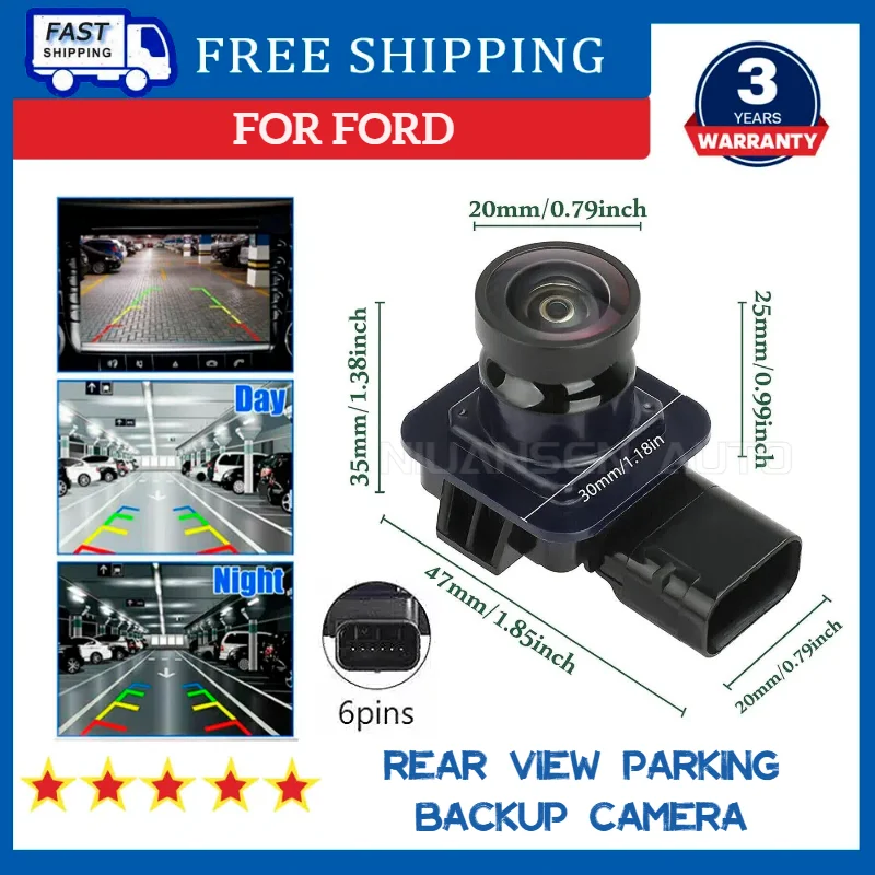 EP5T-19G490-AA For Ford Rear View Backup Camera EP5T19G490AA