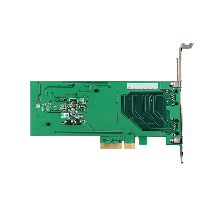 Bypass Gigabit Ethernet 2 Port RJ45 PCI E 4X To Server Desktop Gigabit Network Card  HUB RJ45 Adapter for Intel I350AM4 1000Mbps