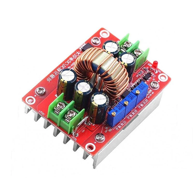 1/2/5/10/20Pcs DC-DC High Efficiency 12A High Power Step-Down Adjustable CV/CC Lithium Battery Charging LED Driver Power Module