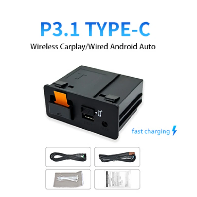 P3.2 Type-c 2-in-1 Carplay Android AUTO Wireless Connected Watch