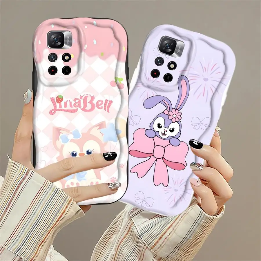 Custodia per Xiaomi Poco X5 X3 Pro X3 NFC Custodia morbida per telefono trasparente Disney Cute StellaLou