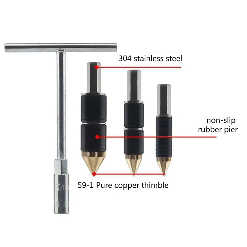 L69A Compact Pipe Water Stopper Set Hand Pipe Leak Repair Tool Upgrades Tool for Efficient Leak Prevention & Repair