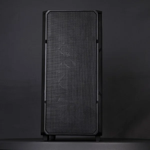 Mon Star Gare Gats Y424 Mesh Mair Tower Case Black