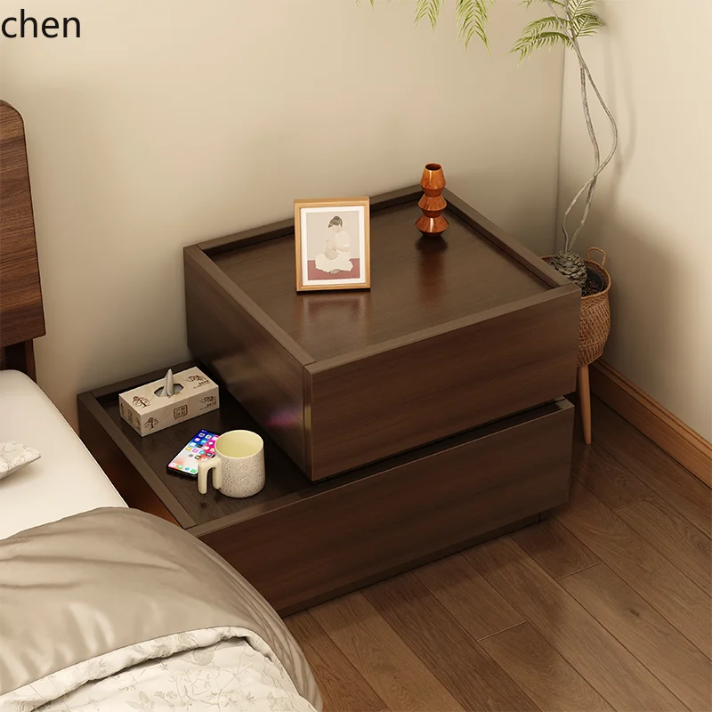

HTT bedside table replacement bedroom tatami low cabinet simple modern creative combination storage