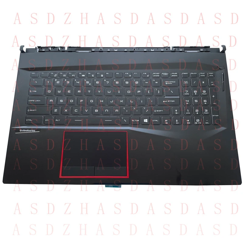 Z  New For MSI GE75 Palmrest Keyboard Non-Touchpad Full Color Backlit Assembly