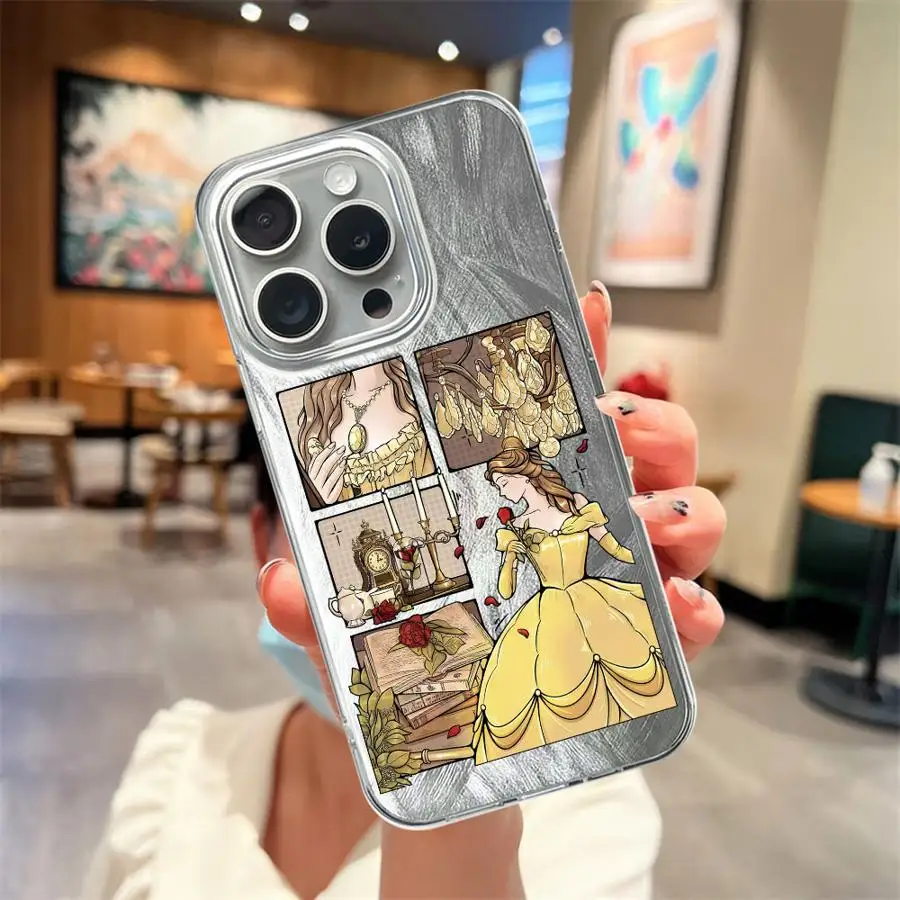 حافظة لهاتف آيفون 16e 11 13 Pro 16 Pro Max 14 15 12 14 Plus من ديزني الجميلة