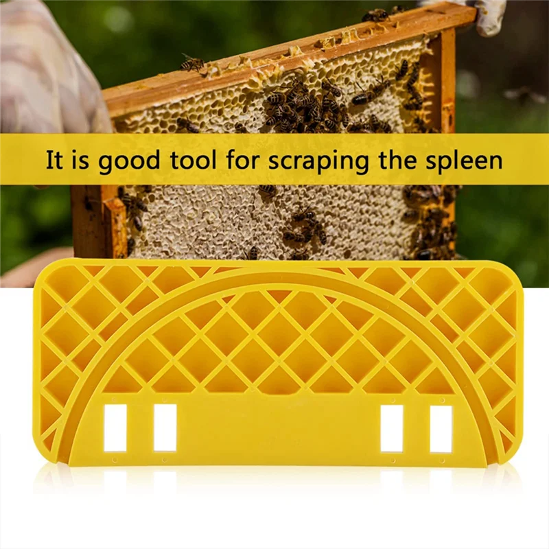 

AT44-Honey Harvesting Equipment, Beekeeping Scraper Tool, Beekeeper Flat Honey Shelf For Hive Cleaning Tool