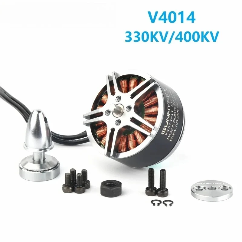 4PCS V4014 KV330 KV400 4-6S Brushless Motor SunnySky for RC Airplanes Quadcopter Multi-rotor Accessories