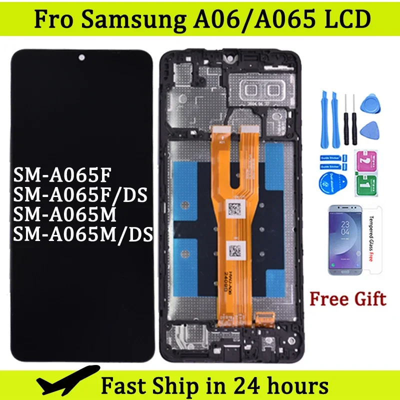 Ori\'\' For Samsung A06 LCD Display Touch Screen Digitizer Assembly Replacement For A065 SM-A065F SM-A065F/DS SM-A065M Display