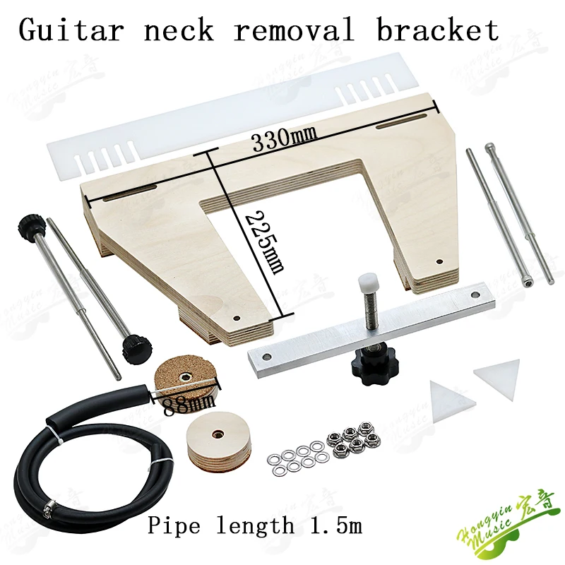 Acoustic Guitar Neck Removal Fixture Kit Luthier Neck Separating Tool For Guitar Neck Disassembly Reset Repair Maintenance