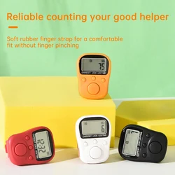 New Finger Counter LCD Electric Digital Display With Light Tally Counter Tape Lock Rechargeable Luminous Counter