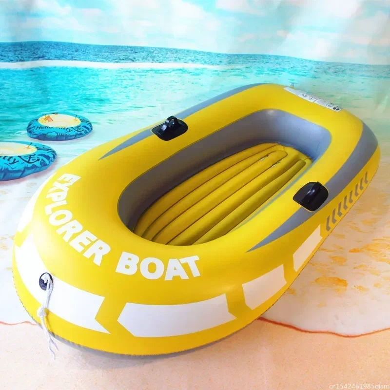 Adults Inflatable newBoat Kayak Canoe Fishing Boat With Double1/2/3 Person Outdoor Rafting Fishing Boats Raft For Lake