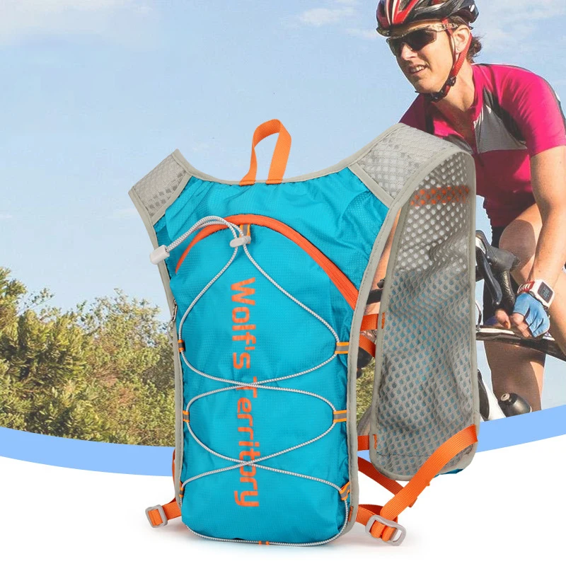 

Lightweight Running Hydration Vest Backpack Breathable Cycling Hiking Backpack Water Bottle Holder for Outdoor Sports