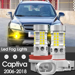 Canbus LED Fog Light Lamp 2pcs Accessories For Chevrolet Captiva 2006-2018 2007 2008 2009 2010 2011 2012 2013 2014 2015 2016