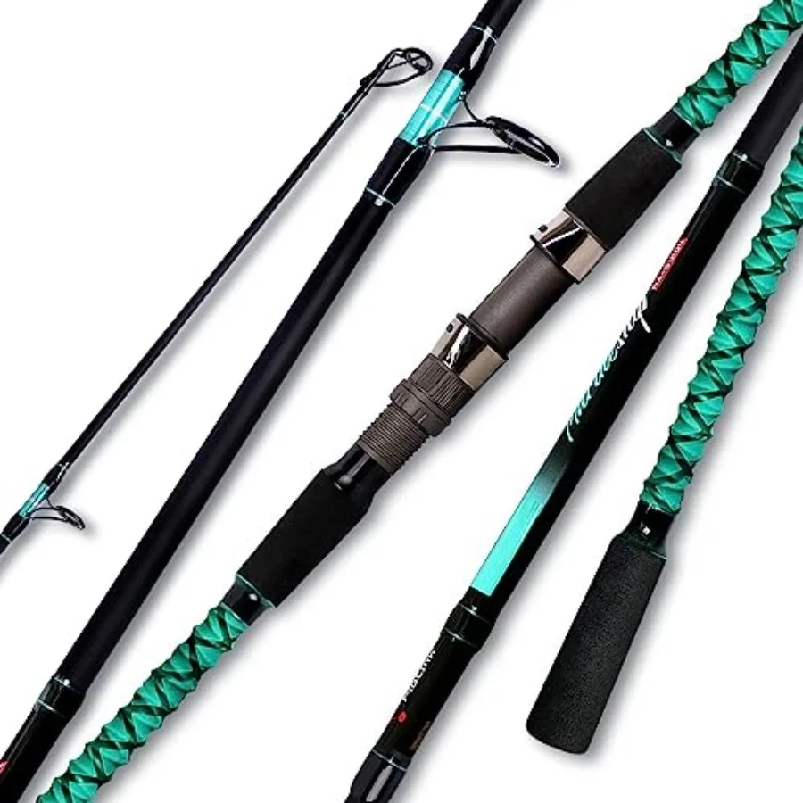

Surf Fishing Rod Portable Travel Surf Spinning Rod 2 Piece/3 Piece/4 Pcs Carbon Fiber Saltwater Fishing Rod 9'/10'/12'/13'/15