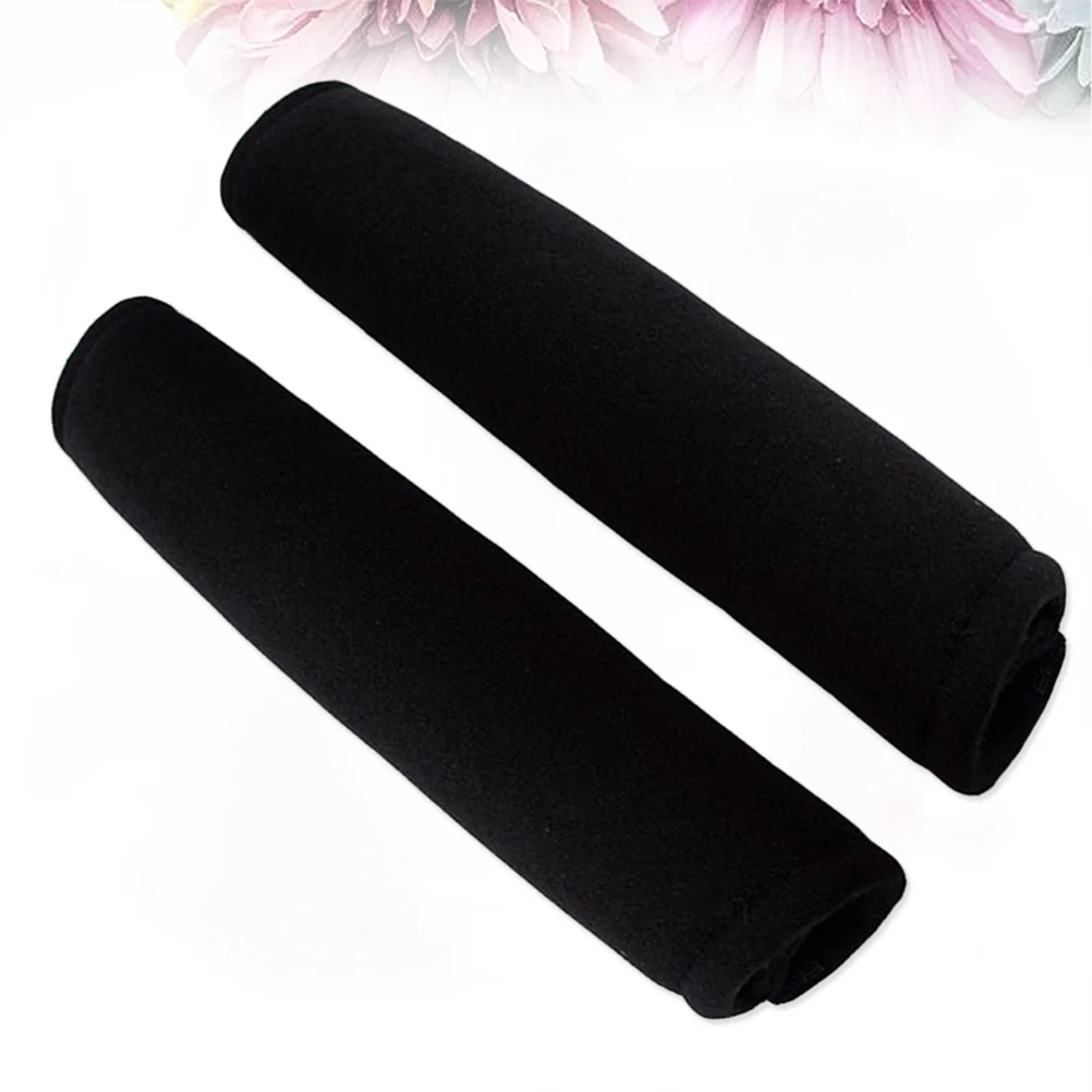 4PCS Car Shoulder Protector Safety Belt Shoulder Strap Cover Pads(Black) car belt protector