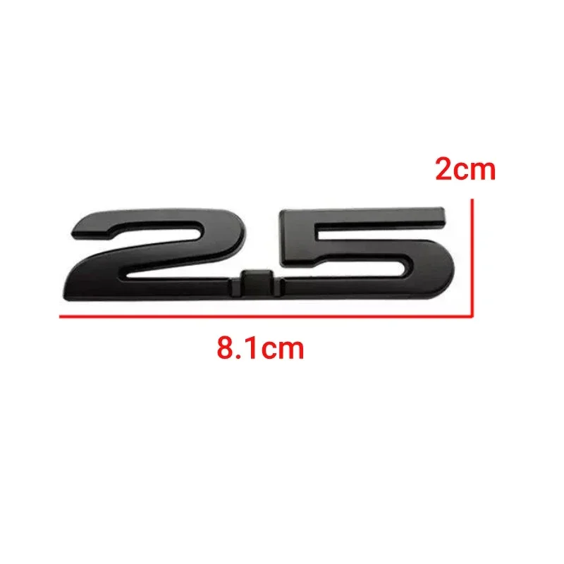 Letters Trunk Badge Emblem Car Sticker Auto Tailgate Decals for Mazda 2.0 2.5 6 CX5 CX3 5 CX8 RX8 BT50 CX7 Accessories